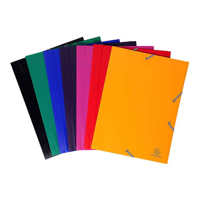 Chemise 3 rabats EXACOMPTA plastique polypro 150 Feuilles