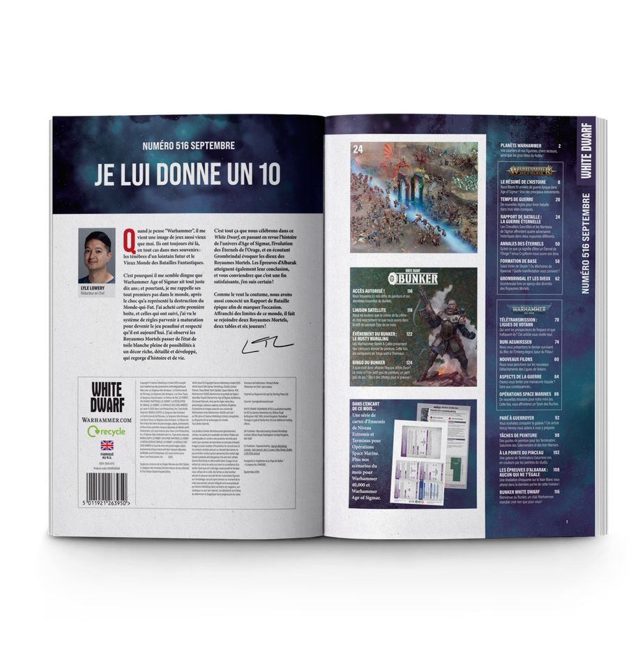 White Dwarf 516 - PAPETERIE Le bon écolier