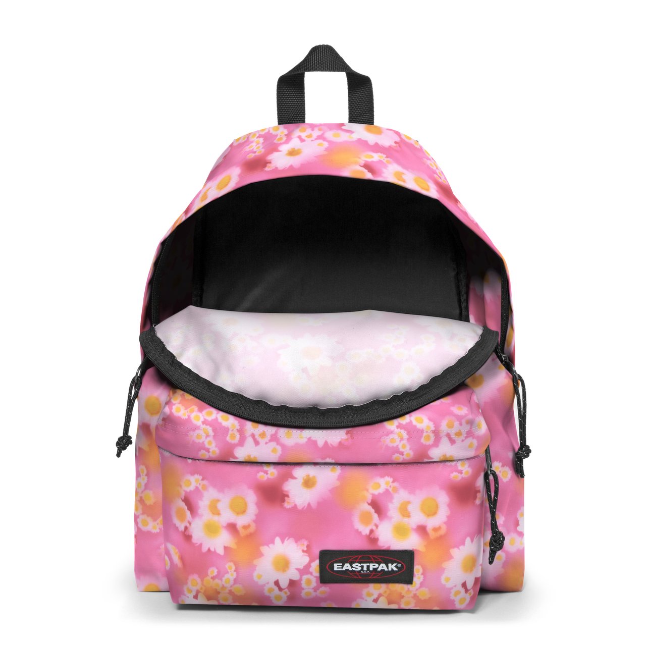 Sac à dos EASTPAK Padded Pak'R Rose à fleurs Soft Pink 1 compartiment