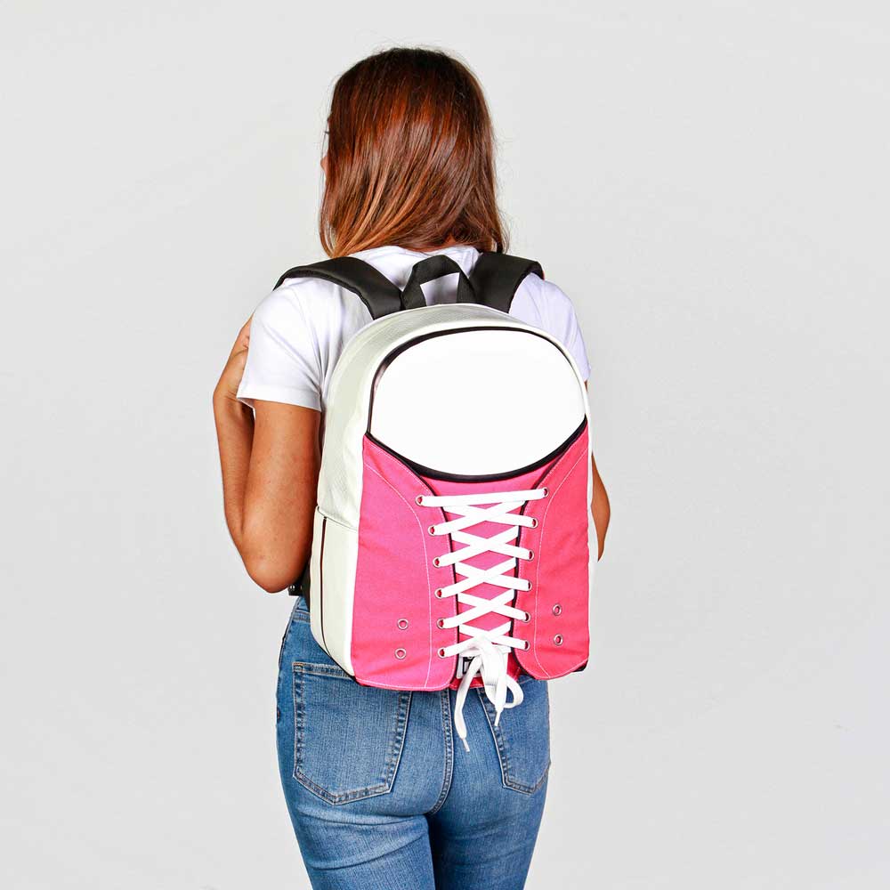 SAC Baskets à dos Oh My Pop de VILLE fuchsia, fuchsia