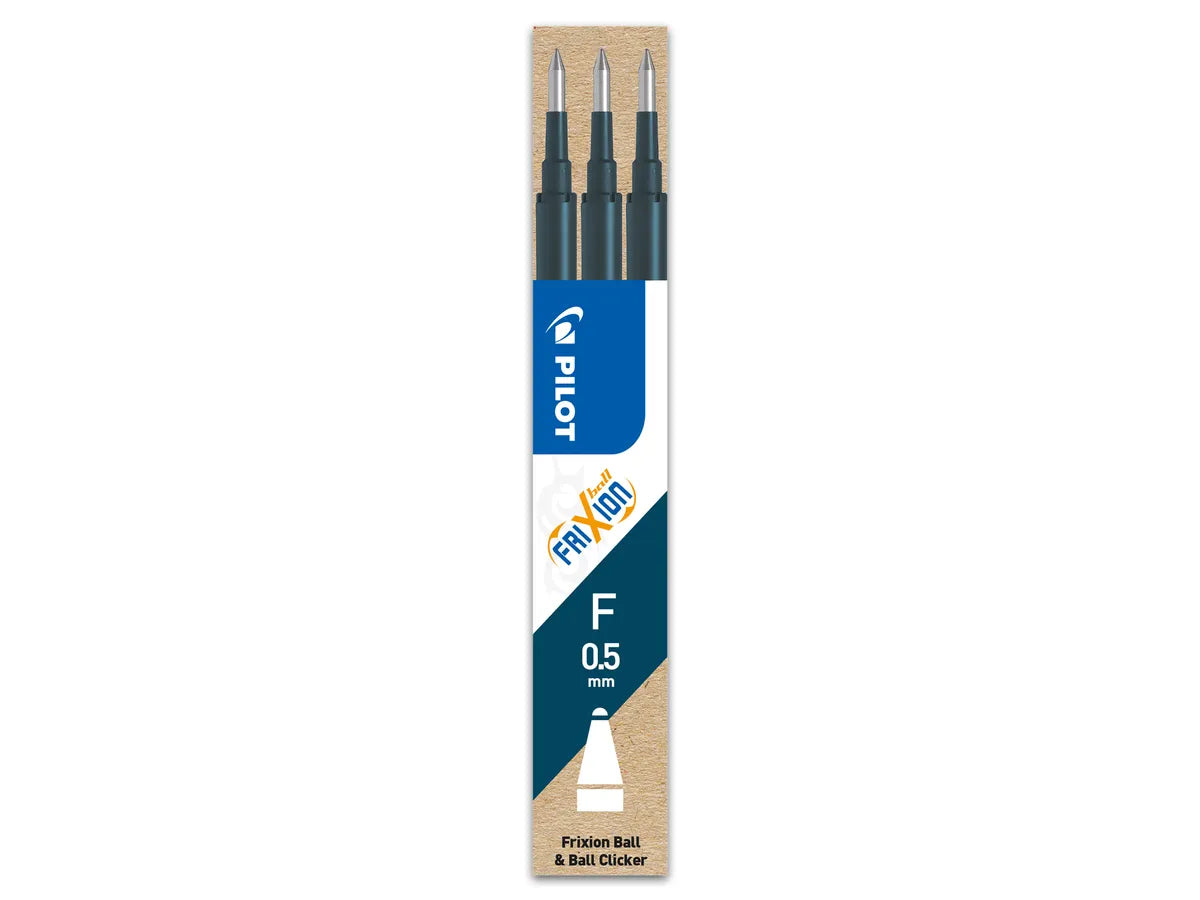 3 recharges pour Pilot Frixion roller