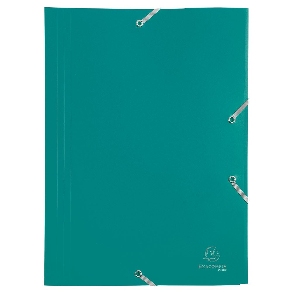 Chemise 3 rabats EXACOMPTA plastique polypro 150 Feuilles