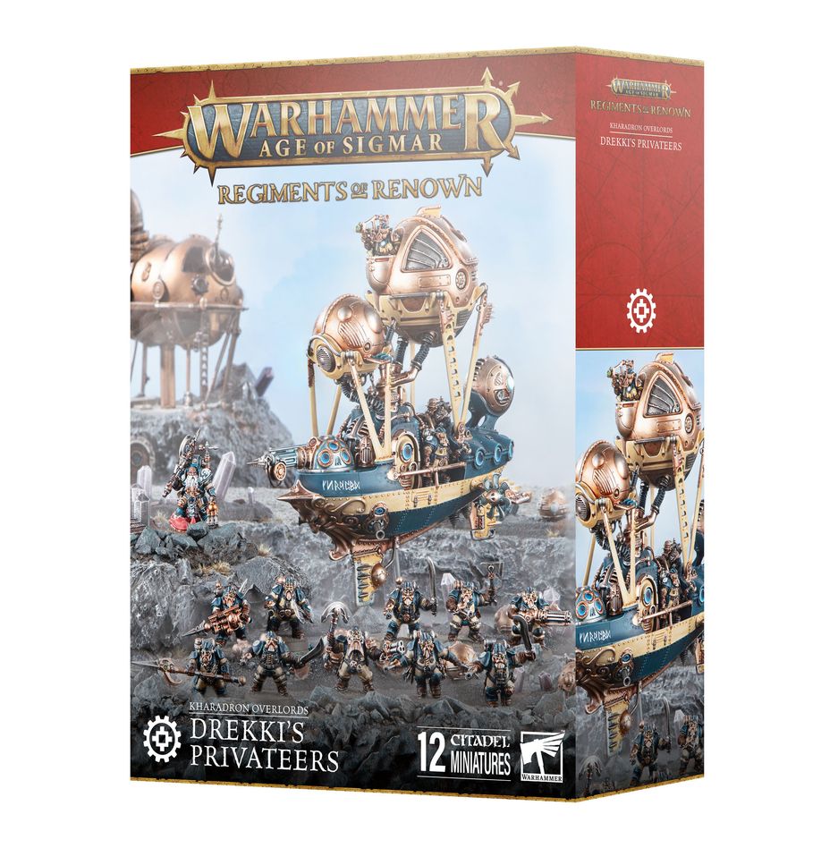 WarHammer: Régiment de Renom: Les Corsaires de Drekki