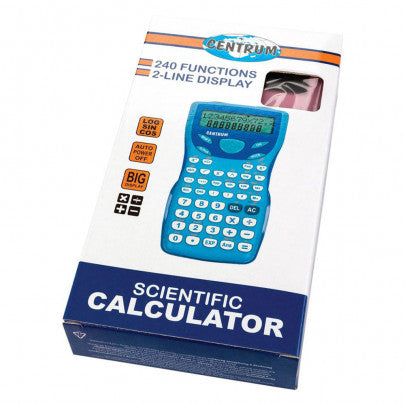 Calculatrice scientifique collège 240 fonctions rose
