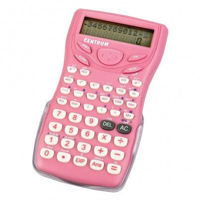 Calculatrice scientifique collège 240 fonctions rose