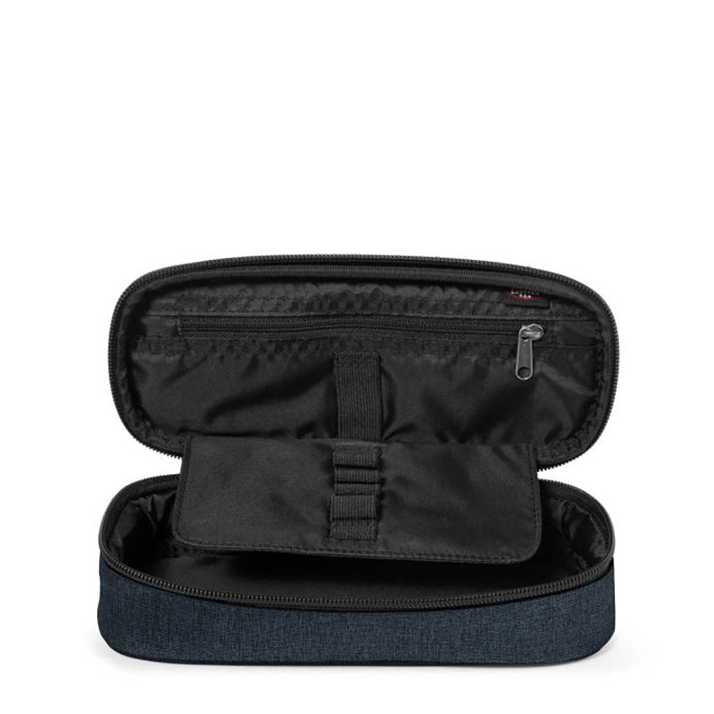 Trousse scolaire EASTPAK Oval Triple Denim Jean Bleue