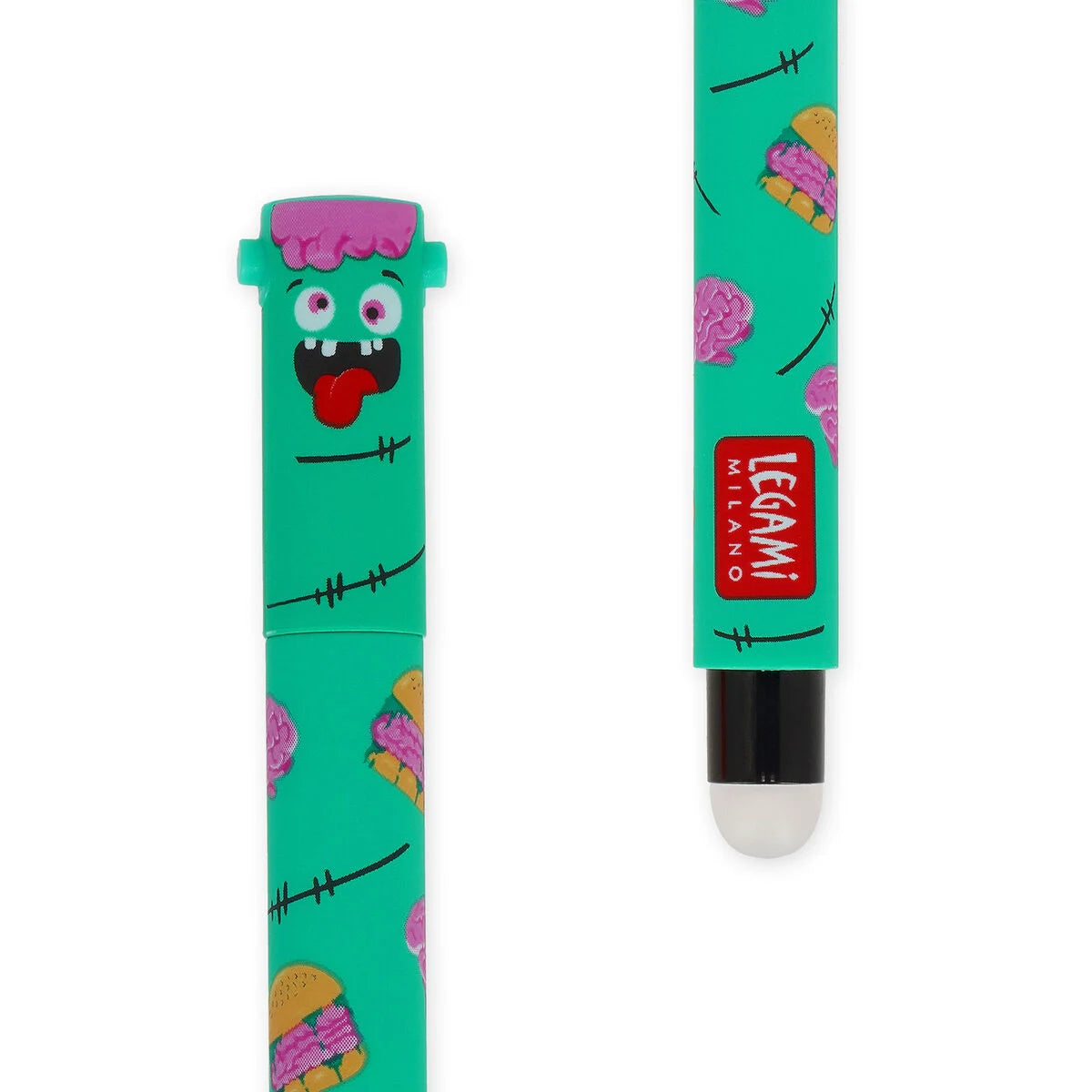 LEGAMI Set of 3 Erasable Gel Ink Pens - The Boo Crew - Erasable Pen Halloween - PAPETERIE Le bon écolier