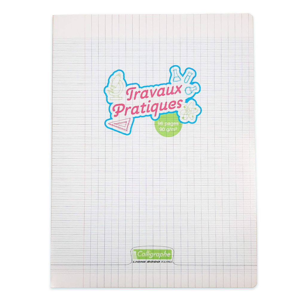 Cahier 24x32 travaux pratiques 96 pages plus besoin de protège cahier