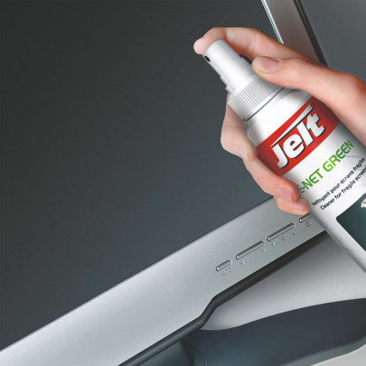 Spray nettoyant biodégradable pour écrans fragiles JELT E-Net Green