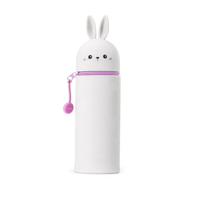 Trousse LEGAMI en Silicone Souple 2-en-1 - Kawaii Bunny