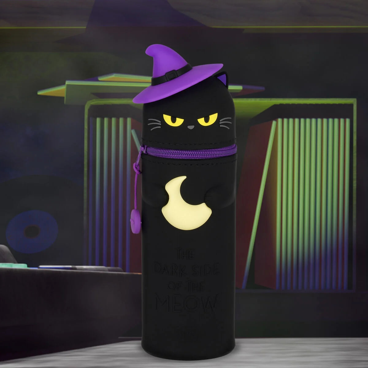 LEGAMI 2-in-1 Soft Silicone Pencil Case - Halloween - PAPETERIE Le bon écolier