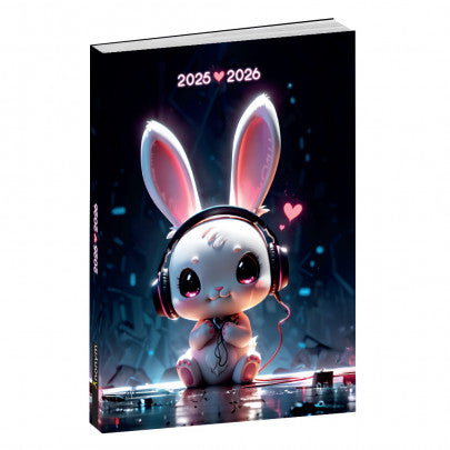 Agenda scolaire Cute Rabbit ANONYM 2025-2026