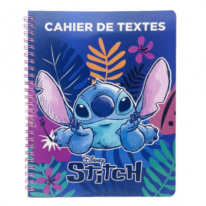 Cahier de textes LILO ET STITCH Bleu