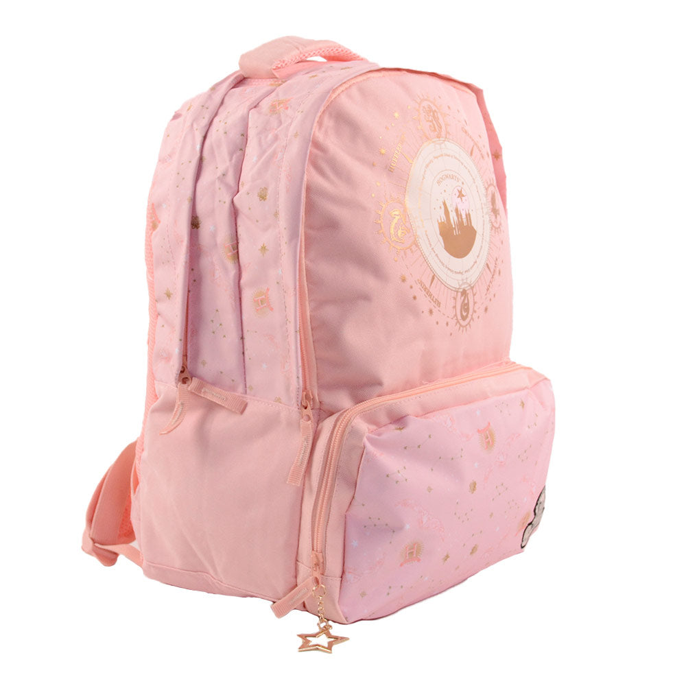 Sac à dos HARRY POTTER 2 compartiments rose