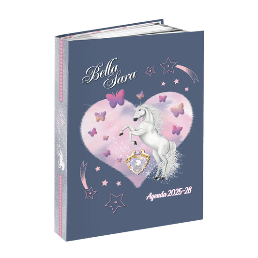 Agenda scolaire BELLA SARA Heart 2025-2026