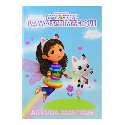 Agenda Scolaire GABBY ET LA MAISON MAGIQUE 2025-2026