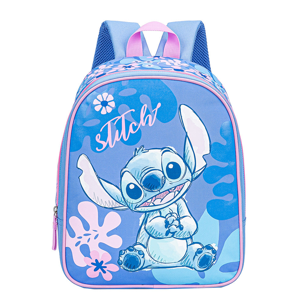 Sac à dos maternelle LILO ET STITCH Floral Vibes