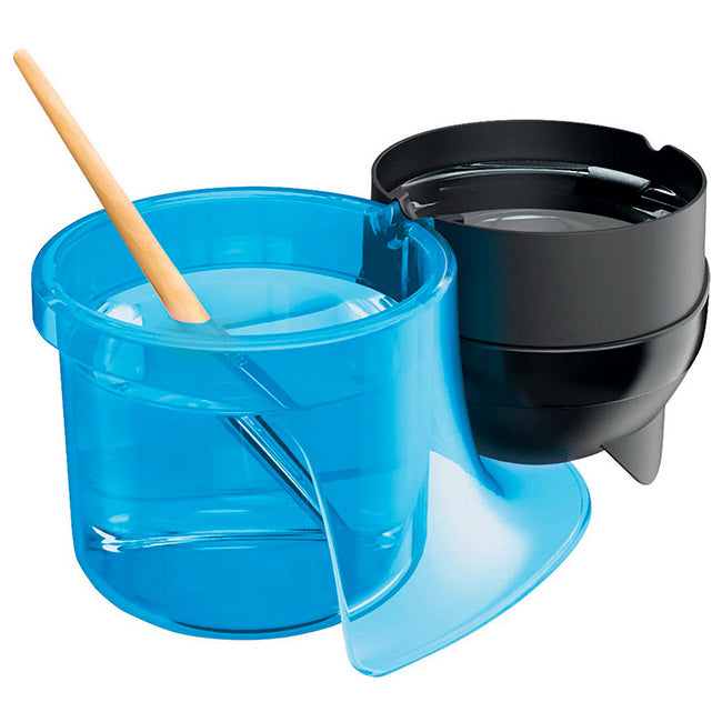 Godet peinture anti-verse MAPED Color'Peps 2 compartiments bleu
