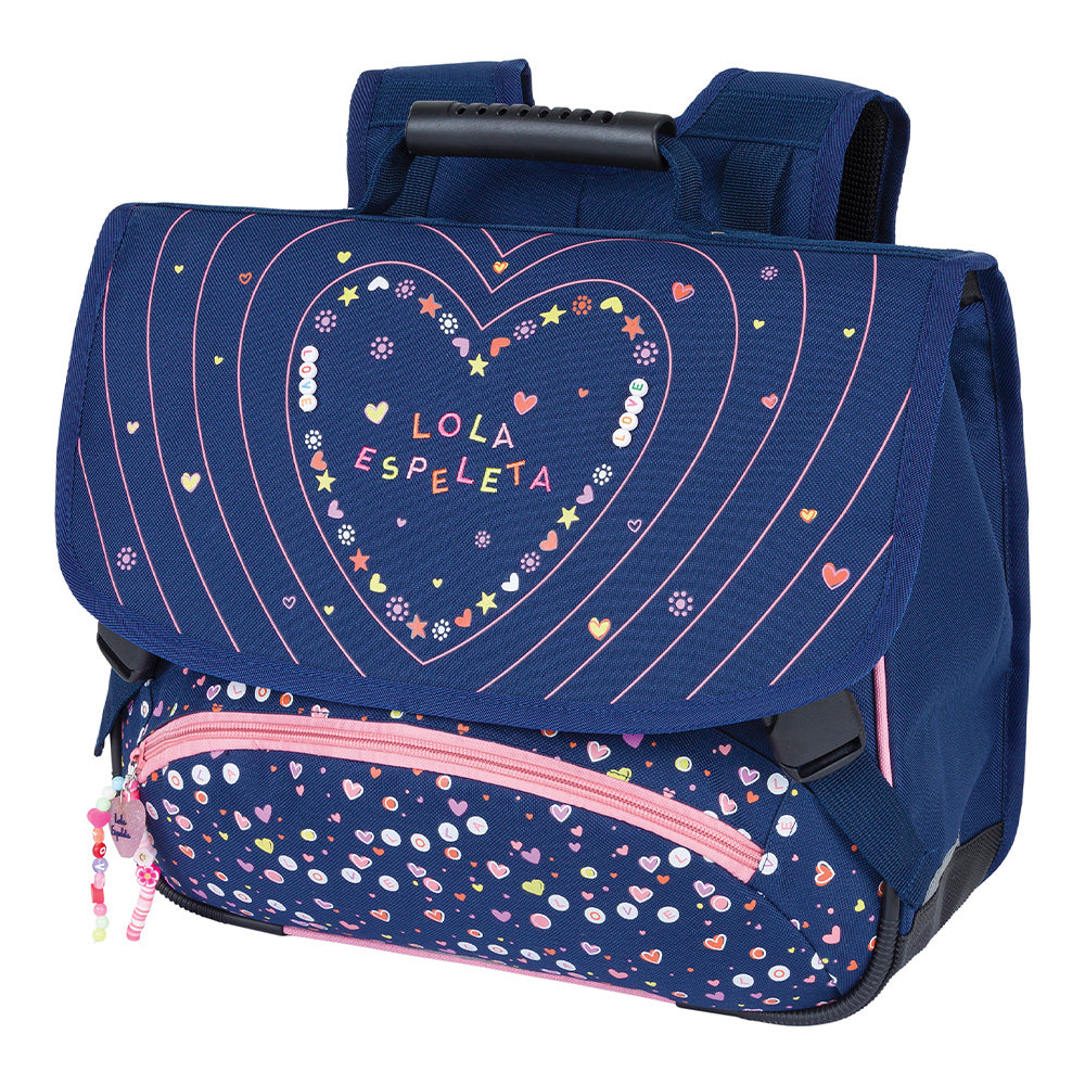 Cartable LOLA ESPELETA Love 38cm 2 compartiments