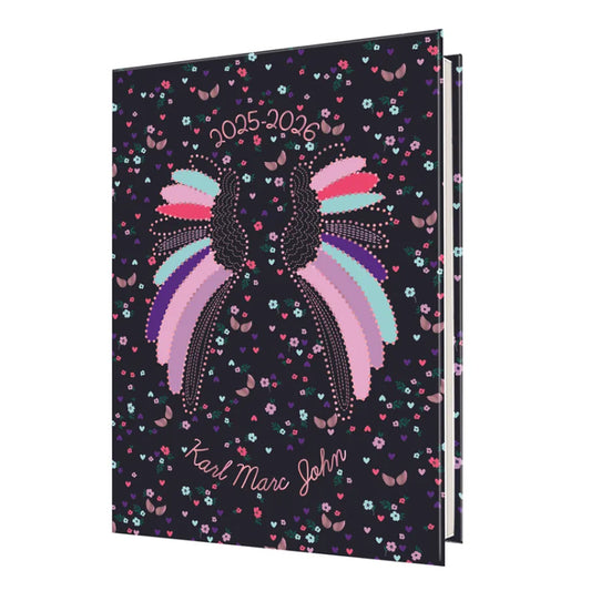 Agenda scolaire KARL MARC JOHN Flower Wings 2025/2026