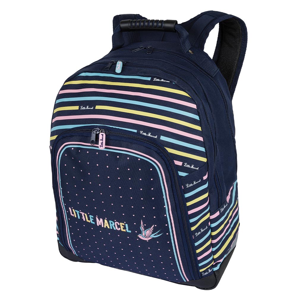 Sac à dos LITTLE MARCEL hirondelle 2 compartiments
