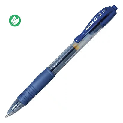 Stylo Pilot G2 grip 0,7 encre gel Rétractable