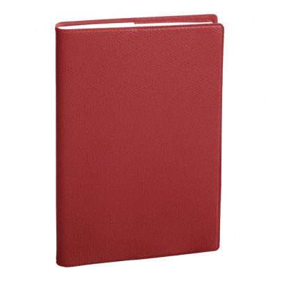 Agenda semainier à spirale QUOVADIS Ministre S Impala 16x24cm 2025-2026 Septembre à septembre rouge