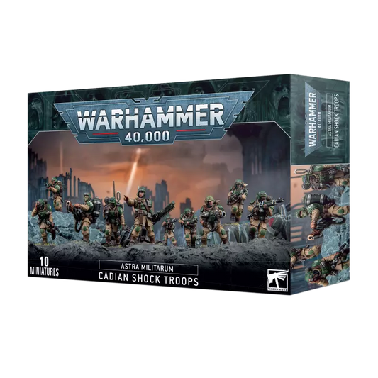Astra Militarum : Troupes de Choc Cadiennes (Cadian Shock Troups) - Warhammer 40k