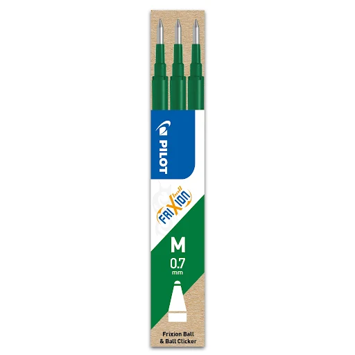 3 recharges pour Pilot Frixion roller