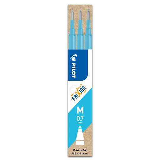 3 recharges pour Pilot Frixion roller