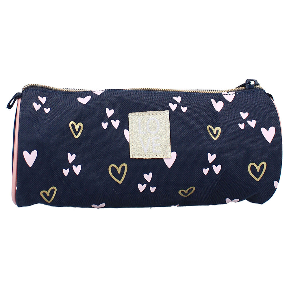 Trousse ronde MILKY KISS Heart Of Gold tigre