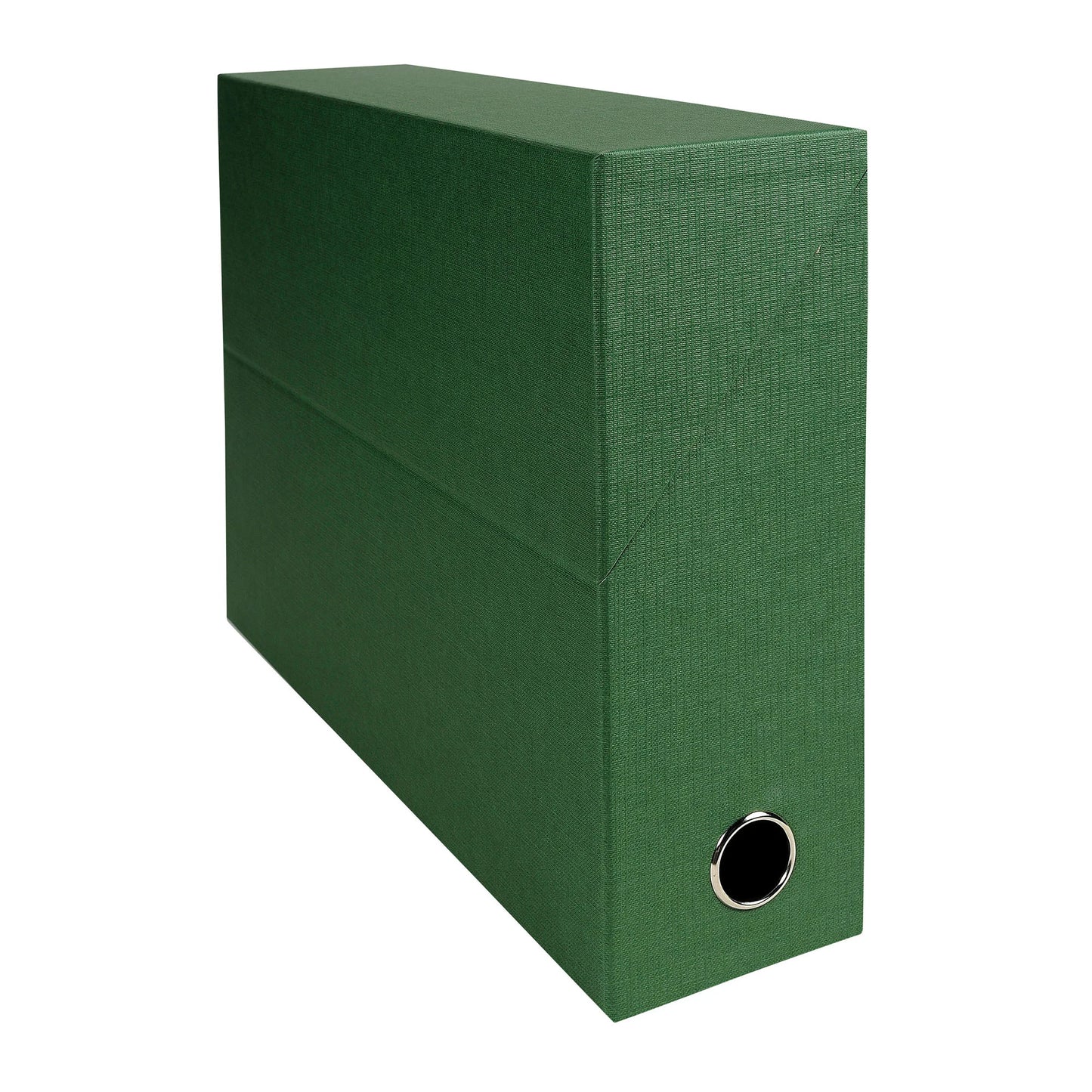 Boîte de classement carton papier grain toile dos 9 cm - couleurs assorties