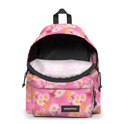 Sac à dos EASTPAK Padded Pak'R Rose à fleurs Soft Pink 1 compartiment