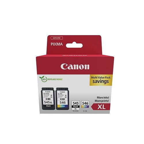 Canon PG-545 XL /  CL-546 Cartouche d'encre Remanufacturé