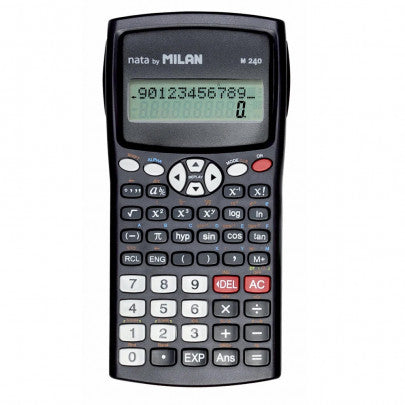 Calculatrice scientifique collège MILAN M240+ Antibactérien Vert pastel