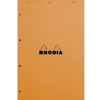 BLOC-NOTES RHODIA N°20 - A4 - 80 FEUILLES PERFORÉES - PETITS CARREAUX