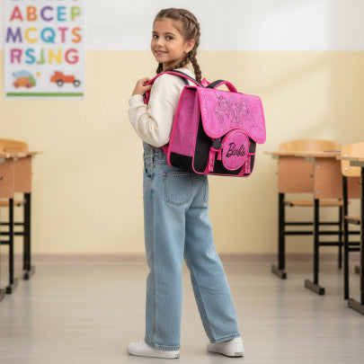 Cartable BARBIE and Friends 38cm 2 compartiments