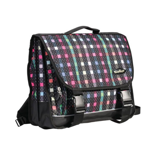 CARTABLE SCOLAIRE 38CM WALKER - DAMIER