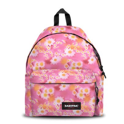 Sac à dos EASTPAK Padded Pak'R Rose à fleurs Soft Pink 1 compartiment