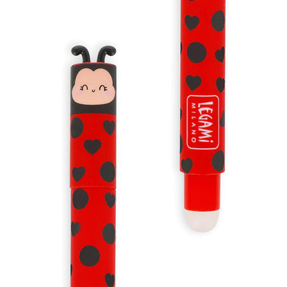 Stylo à Encre Gel Effaçable Ladybug « Get Lucky» - Erasable Pen