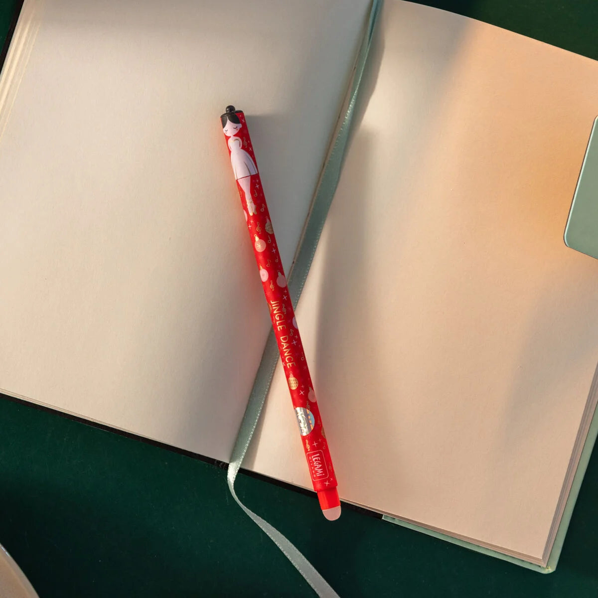 LEGAMI Set de 3 Stylos à Encre Gel Effaçable thermosensible style NOEL- The Nutcracker - Erasable Pen