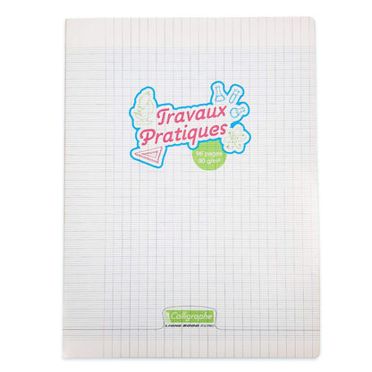 Cahier 24x32 travaux pratiques 96 pages plus besoin de protège cahier