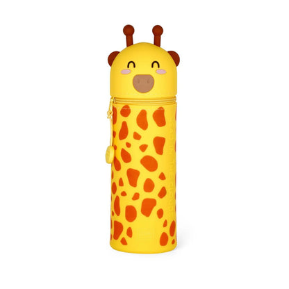 Trousse en Silicone Souple 2-en-1 - Kawaii Giraffe