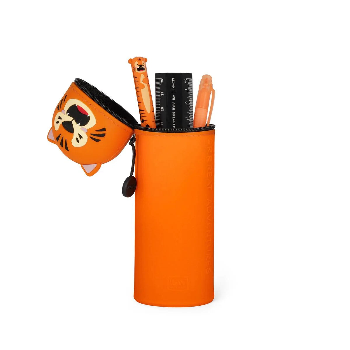 Trousse 2 en 1 en Silicone Tiger « Grrreat Adventures »