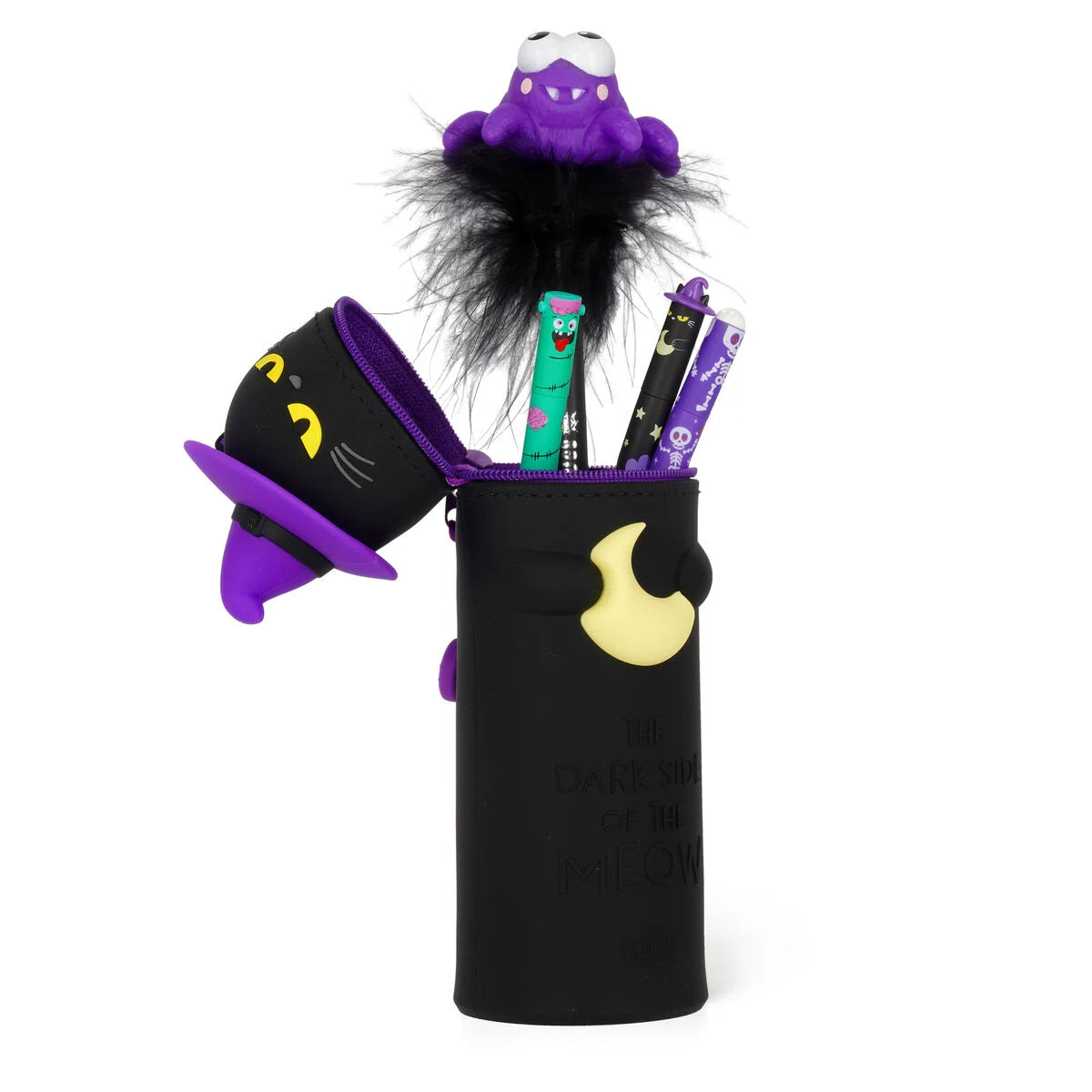 LEGAMI 2-in-1 Soft Silicone Pencil Case - Halloween - PAPETERIE Le bon écolier