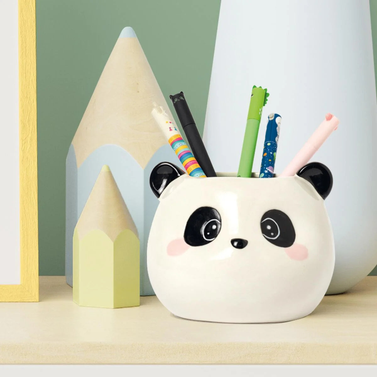 Pot à Crayons en Céramique Panda - Desk Friends