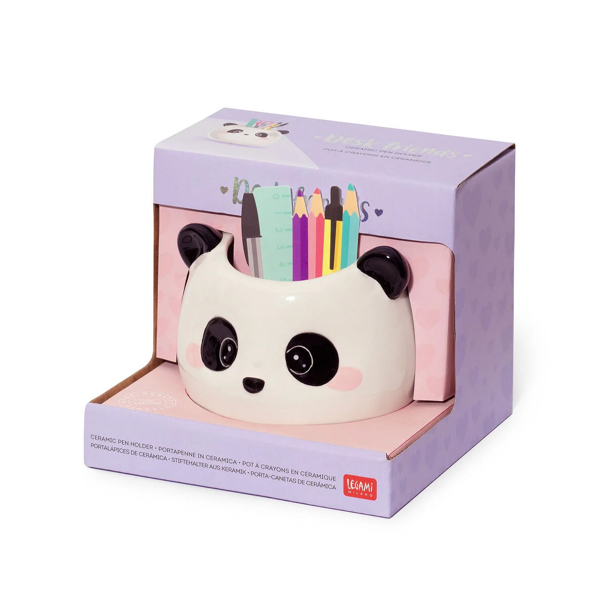 Pot à Crayons en Céramique Panda - Desk Friends