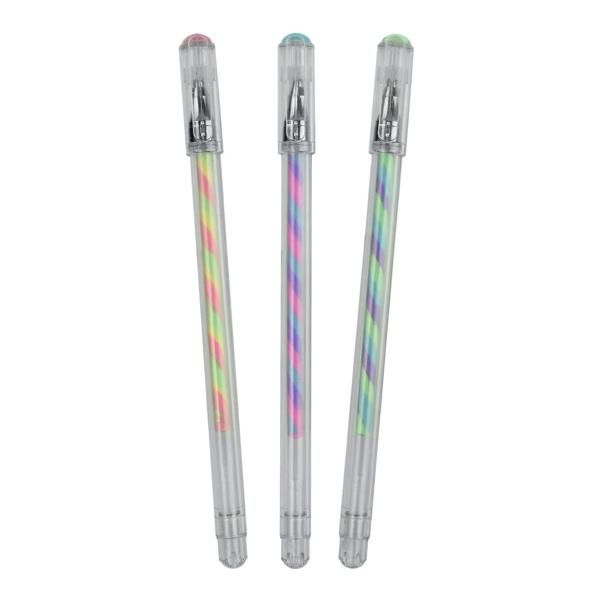 Set de 3 Stylos à Encre Gel Multicolore - Twist