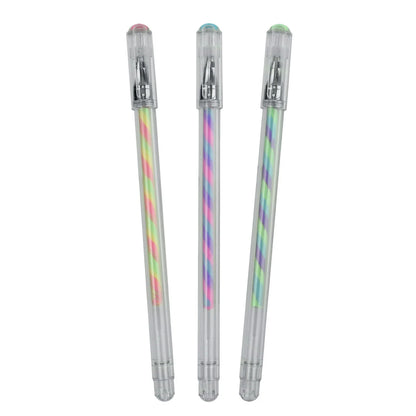 Set de 3 Stylos à Encre Gel Multicolore - Twist