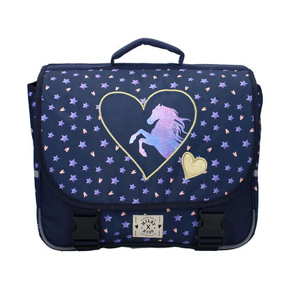Cartable MILKY KISS Horse Universe 38cm 2 compartiments